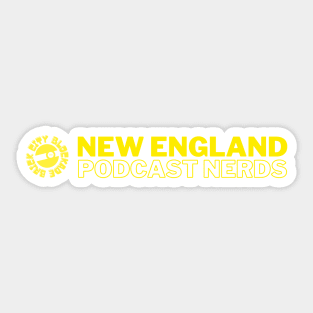 New England Podcast Nerds Sticker